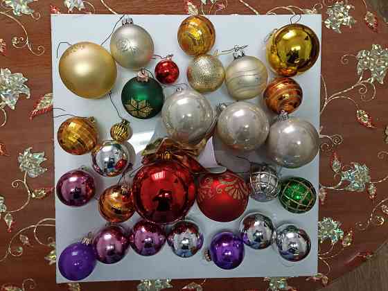 Ёлочные игрушки советского времени 196 штук Донецк