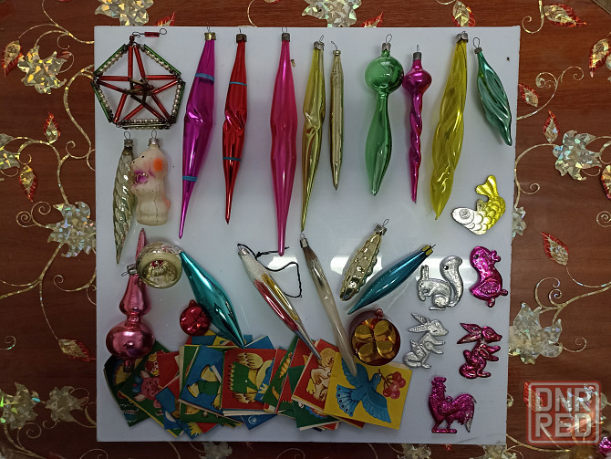 Ёлочные игрушки советского времени 196 штук Донецк - изображение 7