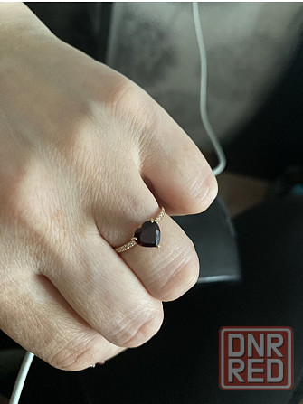 Кольцо с гранатом Донецк - изображение 2