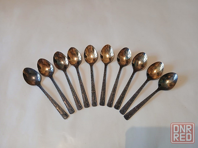 Мельхиоровые чайные кофейные ложки Таллин Донецк - изображение 2