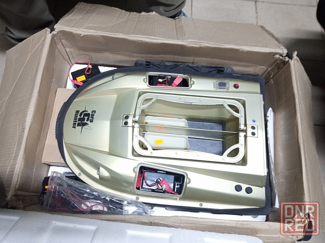 Кораблик для рыбалки Карпхантер б/у GPS автопилот и встроенный в эхолот Донецк - изображение 1