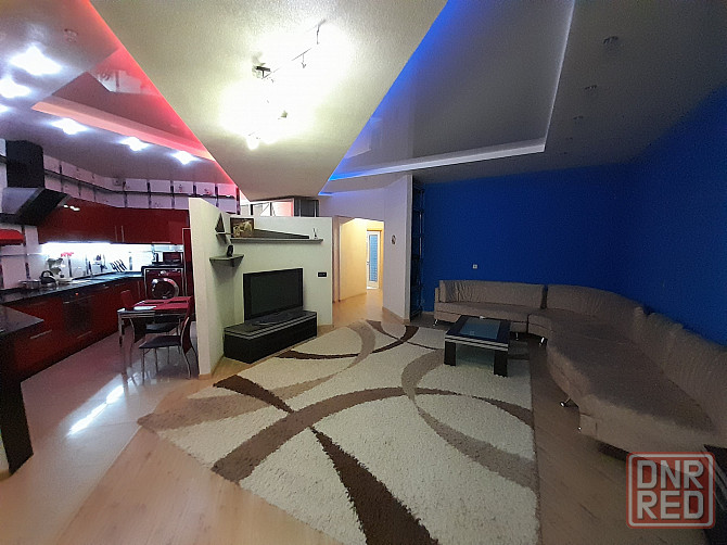 сдам стильную, яркую 3к 135м2 элиткласса в новострое по Постышева Донецк - изображение 1