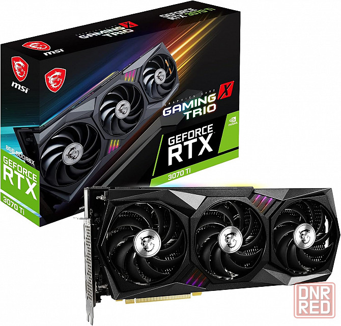 Игровая видеокарта Msi GeForce Rtx 3070 Ti Gaming X Trio 8G Москва - изображение 1