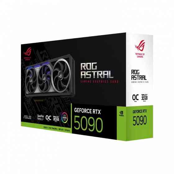 Игровая видеокарта rog astral geforce rtx 5090 oc 32g gddr7 Москва