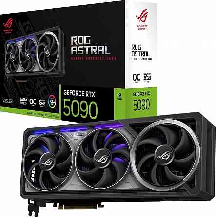 Игровая видеокарта rog astral geforce rtx 5090 oc 32g gddr7 Москва