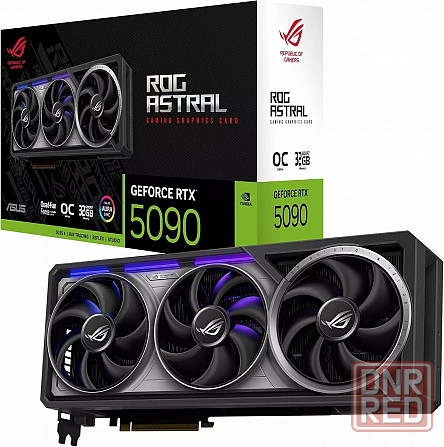 Игровая видеокарта rog astral geforce rtx 5090 oc 32g gddr7 Москва - изображение 1