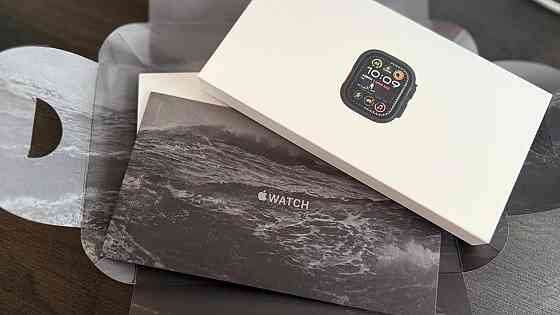 Apple watch ultra 2 (gps cellular) титановые 49 мм черные - черные - mxap3lw/a - ne Москва