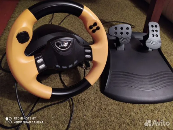 Игровой руль и педали Донецк