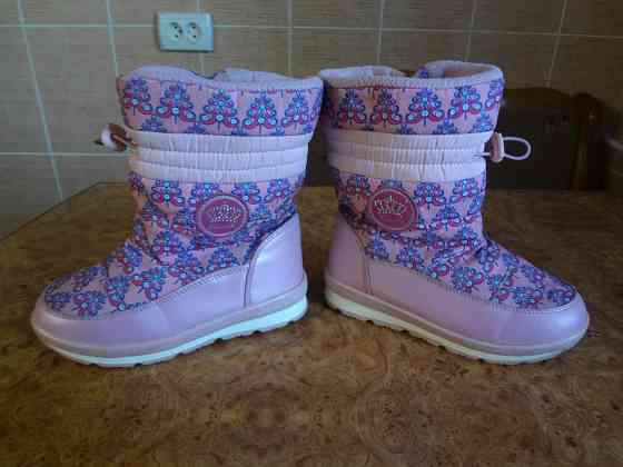Сапоги детские зимние на девочку, р.32 Луганск