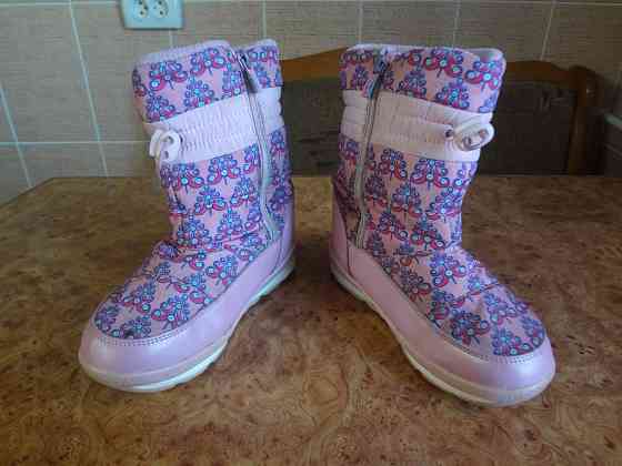 Сапоги детские зимние на девочку, р.32 Луганск