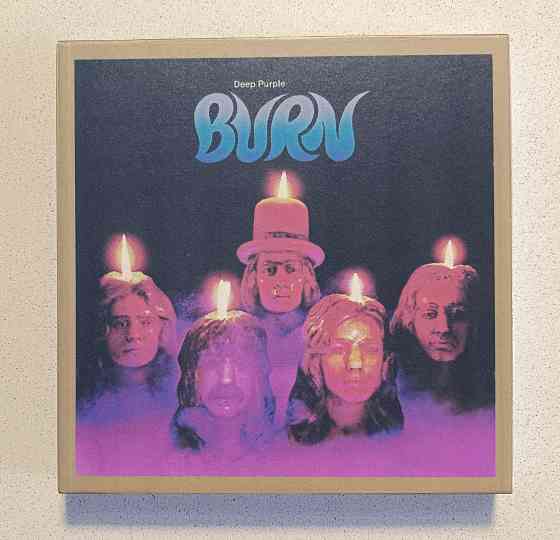 Катушка с коробкой 18 см с записью "Deep Purple"-"Burn". Донецк