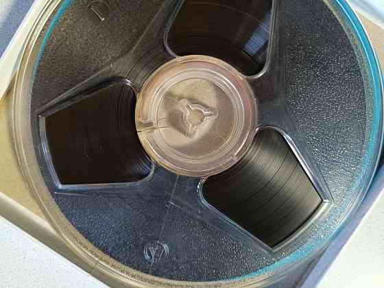 Катушка с коробкой 18 см с записью "Deep Purple"-"Burn". Донецк