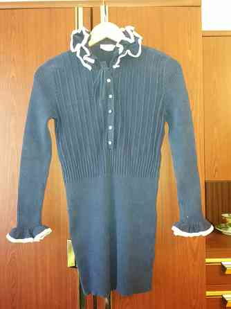 Продам платье тунику синюю рост 150 см Донецк