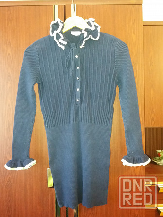 Продам платье тунику синюю рост 150 см Донецк - изображение 4