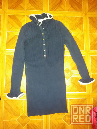 Продам платье тунику синюю рост 150 см Донецк - изображение 5