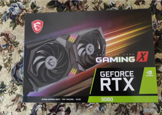 MSI GeForce RTX 3060 GAMING X (LHR) 12 gb Донецк
