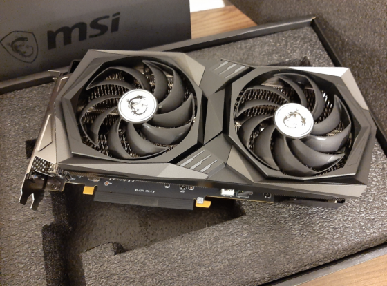 MSI GeForce RTX 3060 GAMING X (LHR) 12 gb Донецк