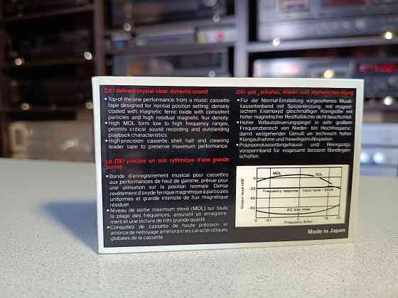 Запечатанная аудиокассета DENON- DX1/90 (молочный) Донецк