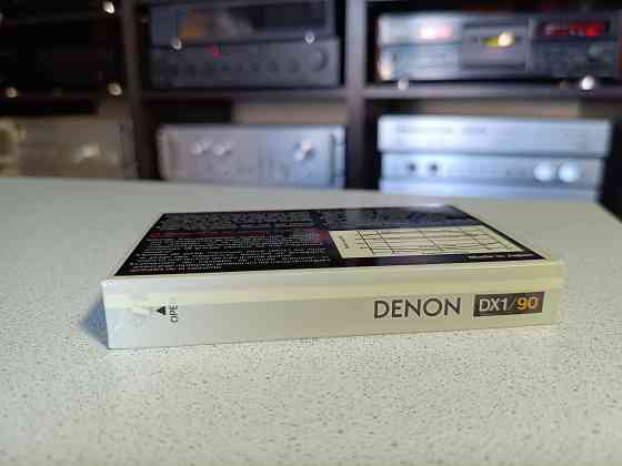 Запечатанная аудиокассета DENON- DX1/90 (молочный) Донецк