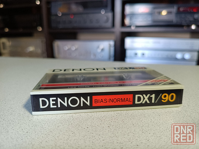 Запечатанная аудиокассета DENON- DX1/90 (молочный) Донецк - изображение 3