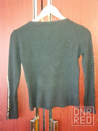 Продам свитер джемпер р. 42-44 бисер пайетки Донецк - изображение 2