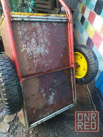 Тачка садовая строительная прицеп под мотоблок Макеевка - изображение 2