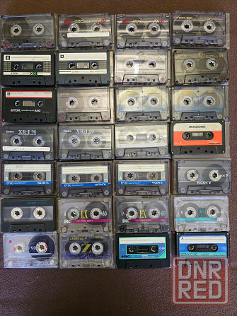 Аудиокассеты фирменнык б/у. Старобешево - изображение 1