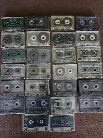Аудиокассеты разные б/у. Старобешево