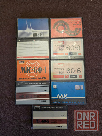 Продам аудиокассеты из прошлого. Старобешево - изображение 1