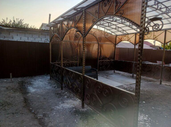 Металоконструкции: навесы, беседки в Луганске Луганск