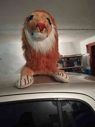 Продам мягкая плюшевая большая игрушка лев. Донецк