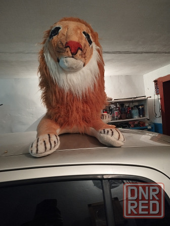 Продам мягкая плюшевая большая игрушка лев. Донецк - изображение 2