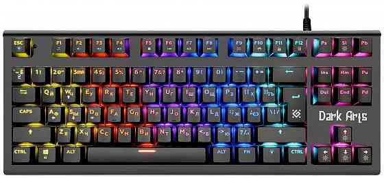 Механическая клавиатура Defender Dark Arts Gk-375 Ru, Rainbow,87 клавиш (арт-9468) Донецк