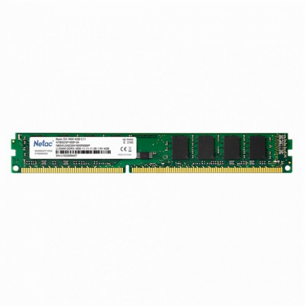 Память Netac 4gb Ddr3 1600mhz Cl11 1.5v / Ntbsd3p16sp-04 (арт-1297) Донецк