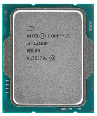 Процессор Intel Core I3-12100f Lga1700, 4 X 3300 мгц Oem (арт-8640) Донецк