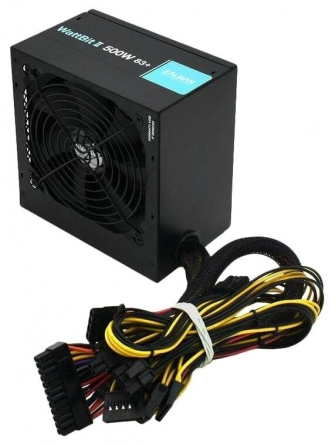 Блок питания Zalman Zm500-Xeii, 500w, Atx12v V2.3, Dual Forward Switching Circuit Design, 12cm Fan, Донецк