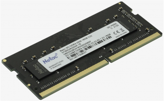 Оперативная память Ddr4 Netac 16гб 3200 мгц Sodimm Ntbsd4n32sp-16 (арт-6303) Донецк