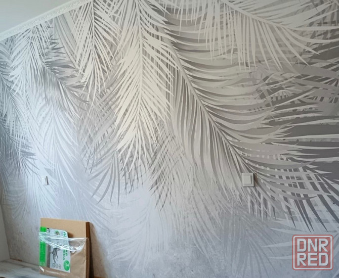 Поклейка обоев Донецк - изображение 3