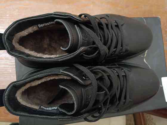 Новые зимние ботинки Berisstini из натуральной кожи Макеевка