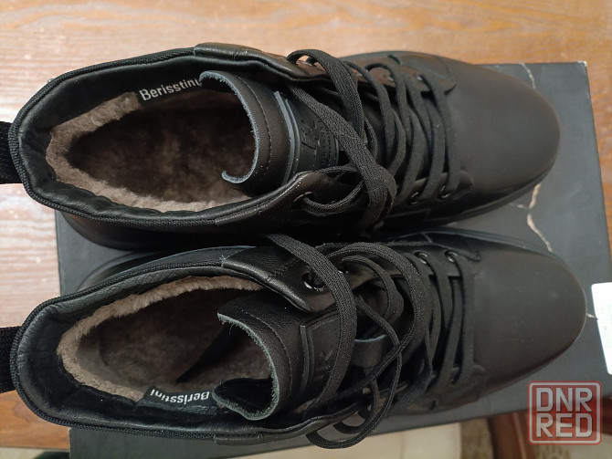 Новые зимние ботинки Berisstini из натуральной кожи Макеевка - изображение 4
