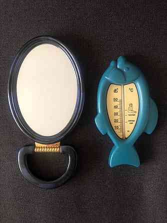 Зеркало косметическое, домашний термометр Макеевка
