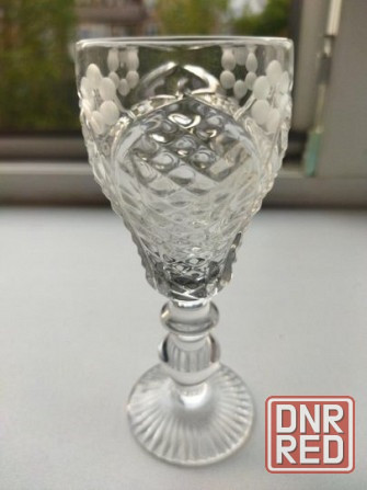 Набор хрустальных рюмочек ссср Донецк - изображение 4