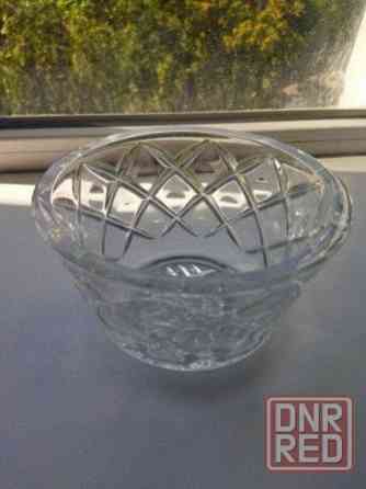 Большая хрустальная салатница ссср Донецк