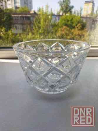 Большая хрустальная салатница ссср Донецк