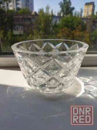 Большая хрустальная салатница ссср Донецк