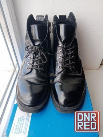 Ботинки женские 38 р. кожаные лакированные Донецк - изображение 1
