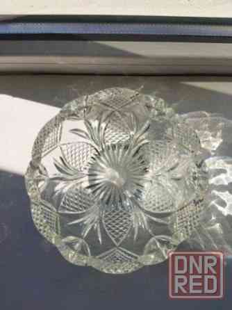 Хрустальная салатница ссср Донецк