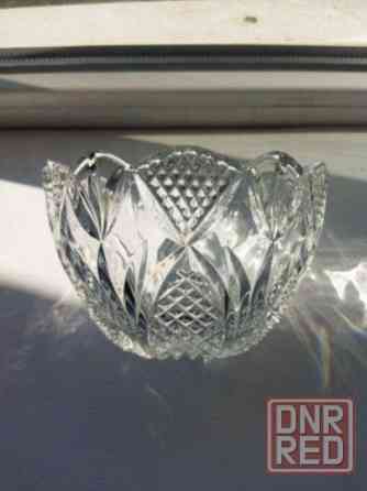 Хрустальная салатница ссср Донецк