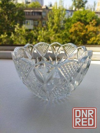 Хрустальная салатница ссср Донецк - изображение 1