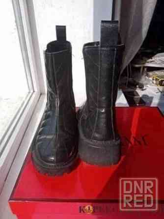 Полусапоги 36(23) р. кожаные на девочку 10-12 лет. Донецк